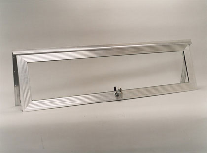 Mitered Full Glass Door